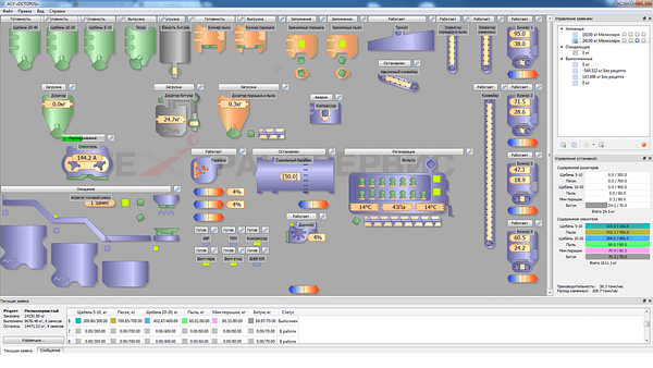 Интерфейс КСУ Октопус